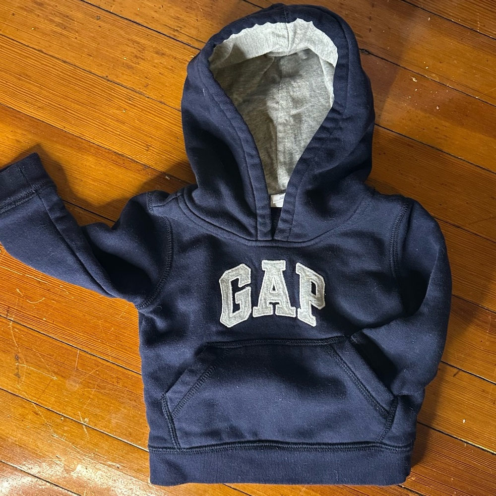 GAP Baby Navy Hoodie 12-18 M